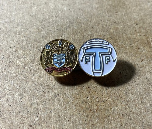 Burnley rare enamel football - rare,