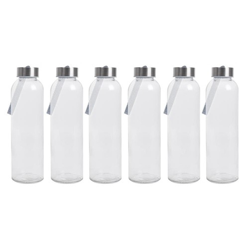 Clear glass bottles - clear, with