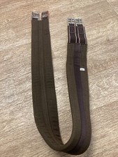 HORSE GIRTH Cushion Webbing BROWN 52" Elasticated One End. BNWT.