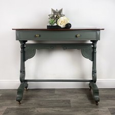Large Mahogany Console Table