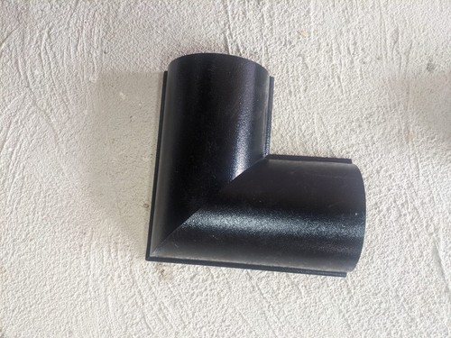 Aluminum beaded half round - aluminum,