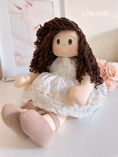 Handmade Rag Doll with Check