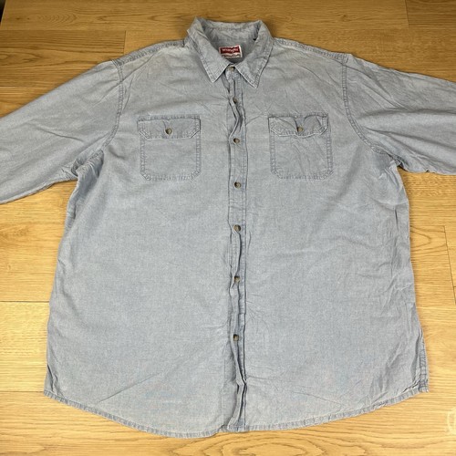 Wrangler denim shirt blue - wrangler,