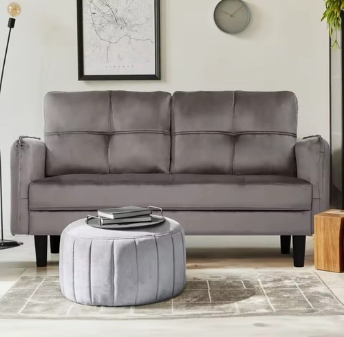Seater sofa modern faux - sofa,,