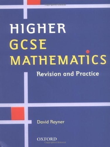 Higher gcse mathematics - gcse,