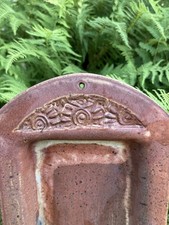 Pottery Frame Vessel Signed By
