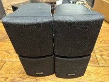 Optimus XTS-10 60W Speakers with wall brackets -Tested Working 