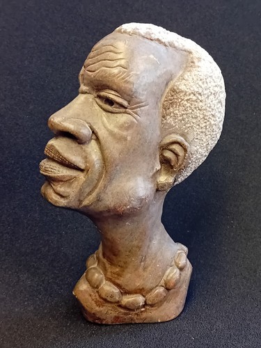 Vintage african hand carved - vintage,