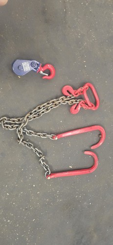 Road side recovery chain - road, and