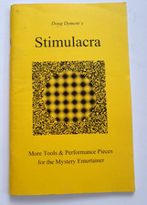 STIMULACRA by Doug Dyment - SIGNED - Mind Reading Mentalism Magic Trick Book