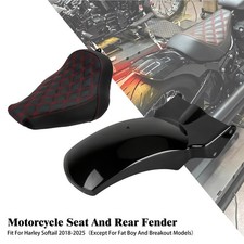 Short Rear Fender w/LED Light