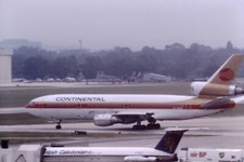 1986 Continental DC10 Aircraft