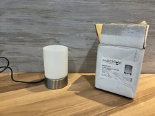 Satin chrome touch light