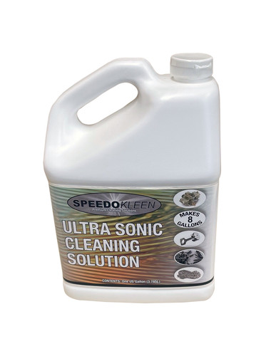 Ultrasonic cleaner solution - solution,