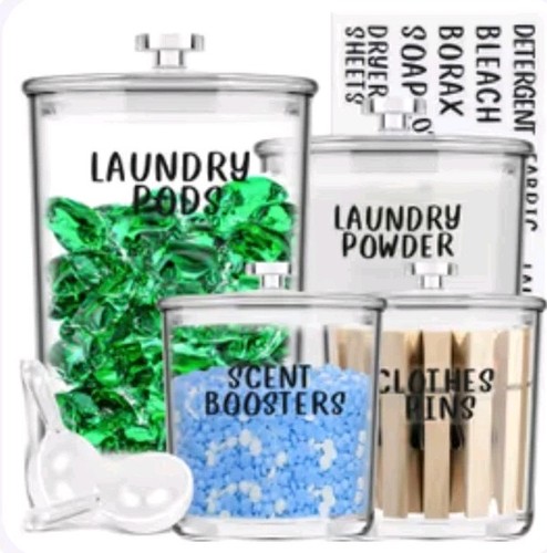 Laundry pods storage - pods,