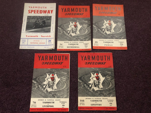 Speedway programmes 5 - programmes,