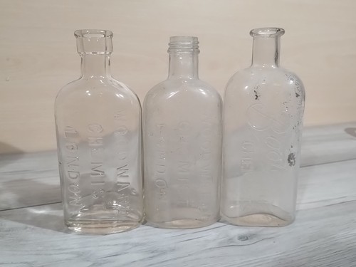 Vintage chemist bottles boots - bottles,