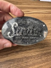 Wilkins Servis Reg Trade Mark Vintage Badge Washing Machine Label Rare !