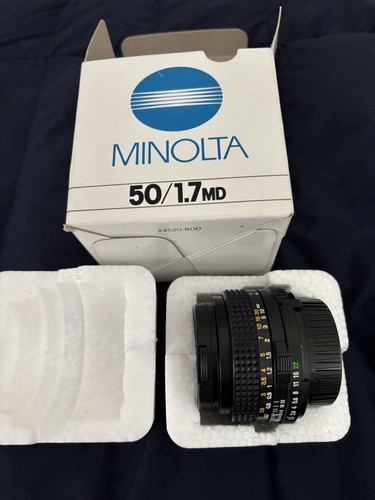 Minolta 50mm 7 manual - 50mm, f/1.7