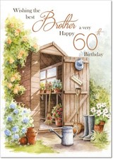 Doodlecards Brother 60th