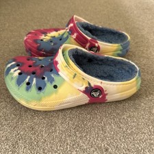 Crocs Girls Tie Dye Youth 4 J1