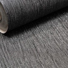 Plain Black Glitter Wallpaper