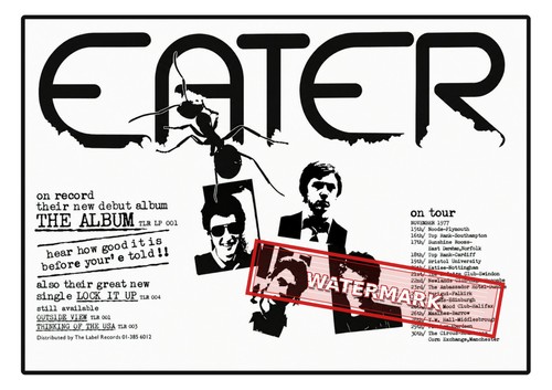 Eater gig poster - eater,
