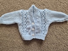 New Baby boy Hand Knitted