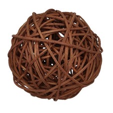 1Pc Large Natural Round Rattan