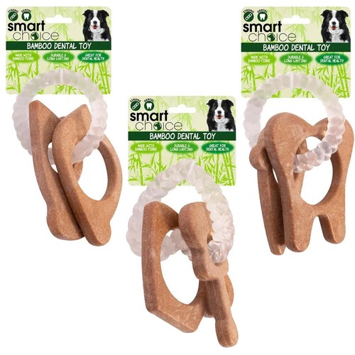Dental bamboo dog toy - dental,