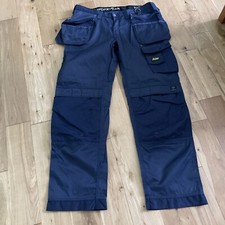 Snickers Navy Work Trousers 3212 - Size 38/35