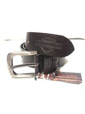Mens Harley Davidson Brown Leather Belt Suitable For 40 to 44 Waist(mv05862)