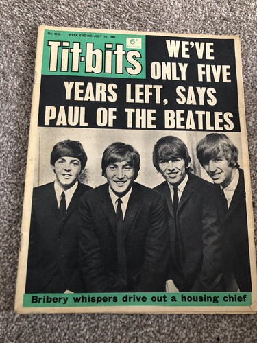 Titbits 1965 beatles - titbits,