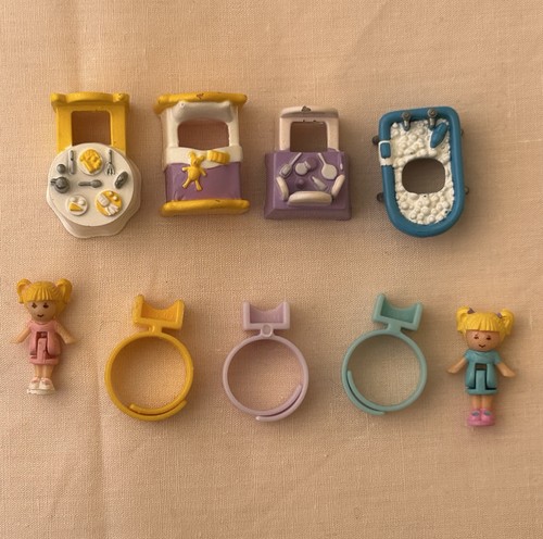 Vintage polly pocket ring - pocket,
