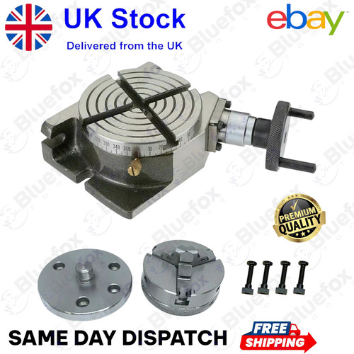 100mm rotary table - rotary, +