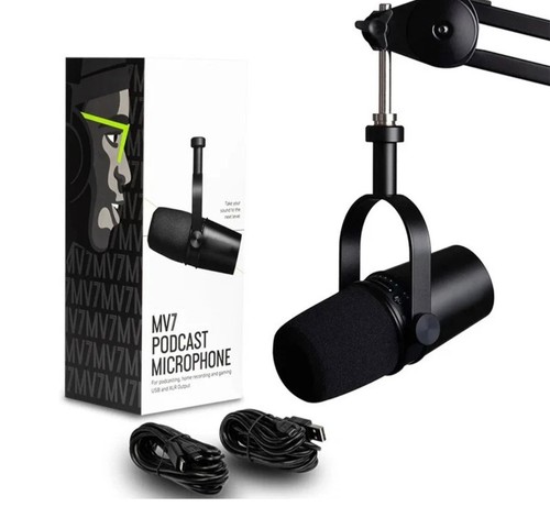 Shure mv7 cardioid dynamic - cardioid,