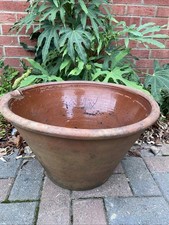 LARGE ANTIQUE  Glazed