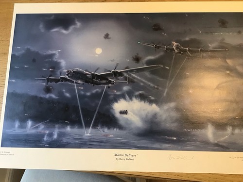 Dambusters painting print - painting,