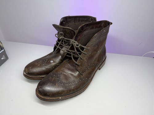 Red herring brown - brown, leather