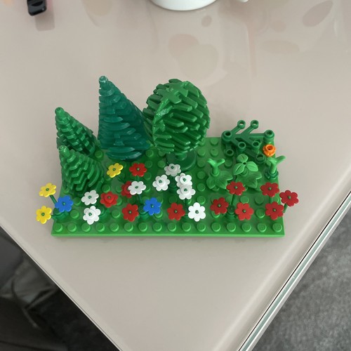 Vintage lego garden park trees - garden,
