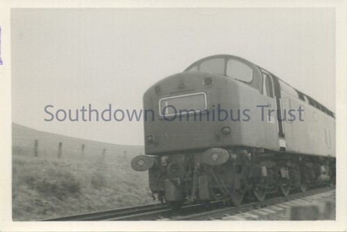Vintage photo diesel loco - vintage,