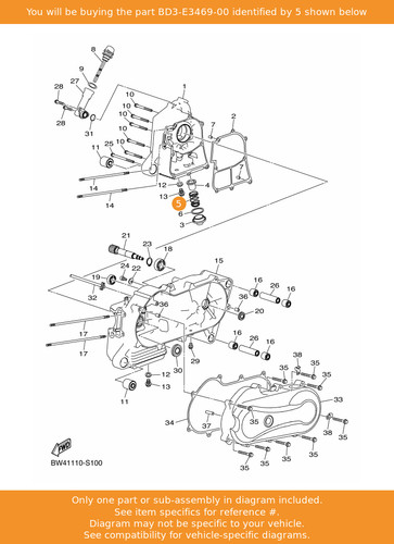 Yamaha spring bd3 e3469 - yamaha, bd3-e3469-00