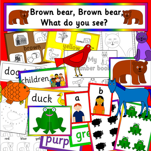 Brown bear what you see - you,