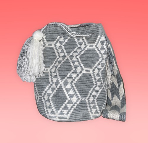 Authentic 100 wayuu - 100%, mochila