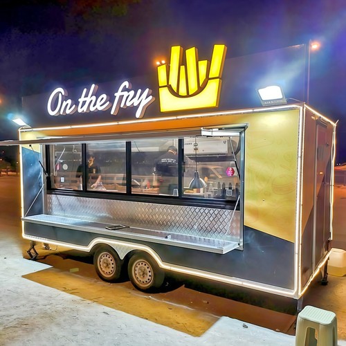 Fast food cart - fast,