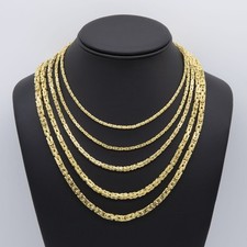 14K Yellow Gold Square