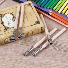 5 Pcs Lengthener Holder Wooden Pencil Extender Painting Drawing Tool Adjustable