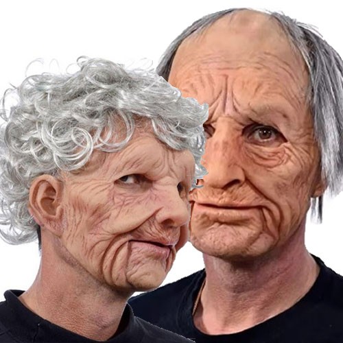 Halloween old man - old,