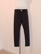 Eliabetta Franchi girls black sheen leggings. RRP £72. Age 10 years. BNWOT.