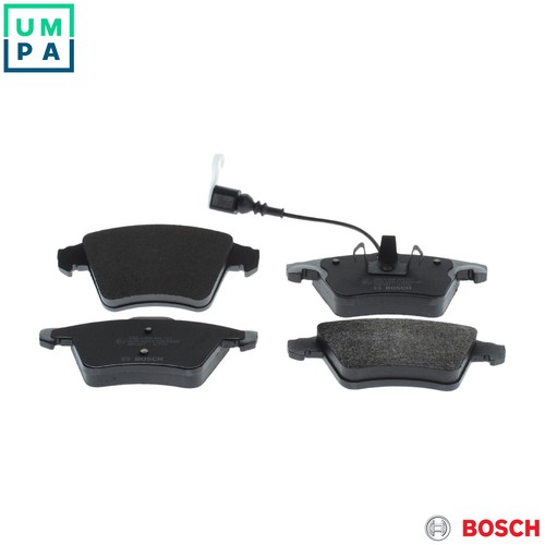 Brake pad set - pad, 0